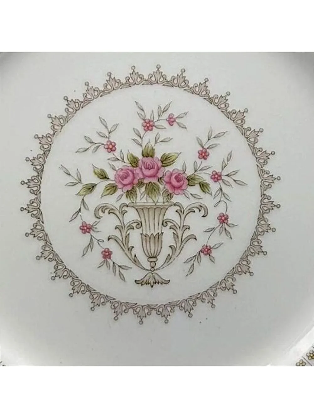 Vintage Harmony House Michelle 3653 Fine China 6 Pc Set Cups Plates Japan